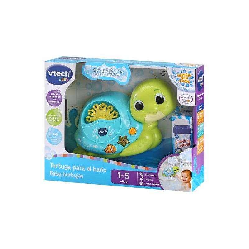 Tortuga De Baño Baby Burbujas