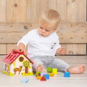 Granja Madera de Formas Encajables 2