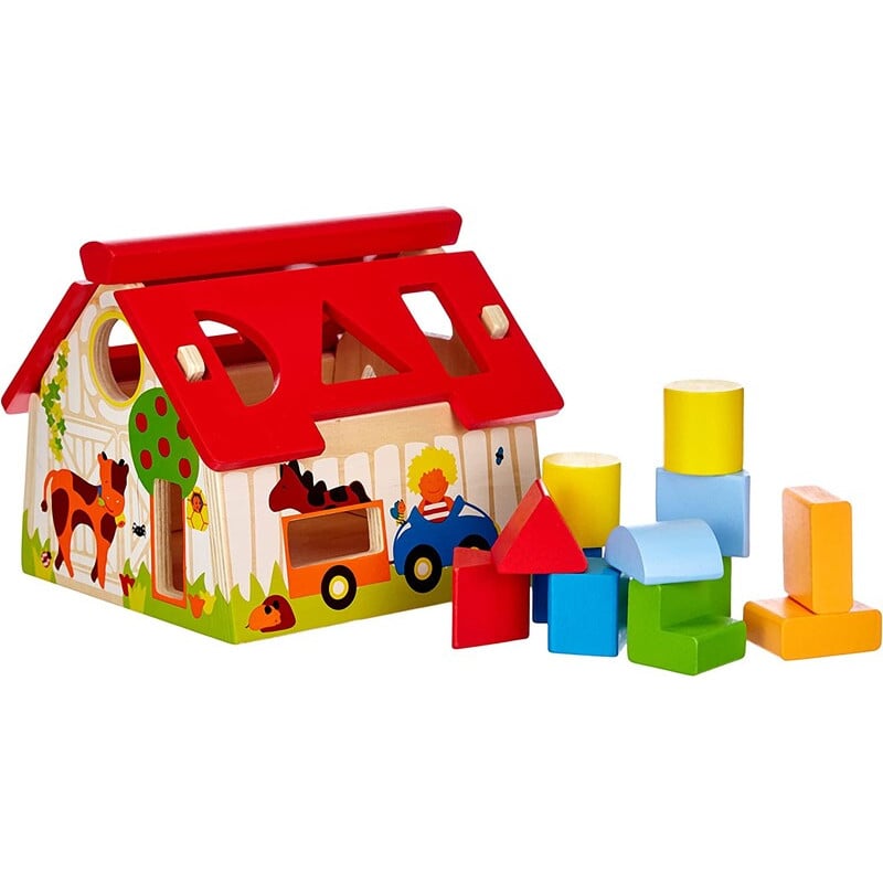 Granja Madera de Formas Encajables