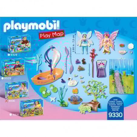 PLAY MAP HADAS DE JARDIN PLAYMOBIL