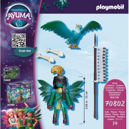 KNIGHT FAIRY CON ANIMAL DEL ALMA PLAYMOBIL
