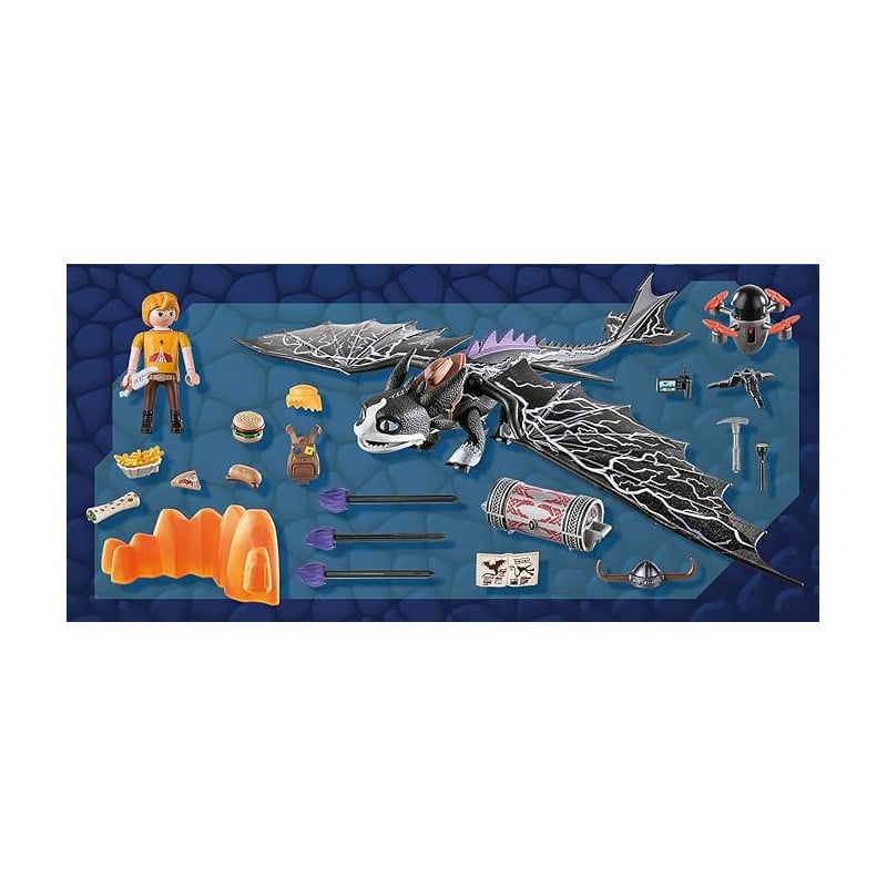 DRAGONS: THE NINE REALMS THUNDER & TOM PLAYMOBIL