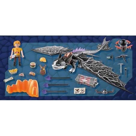 DRAGONS: THE NINE REALMS THUNDER & TOM PLAYMOBIL