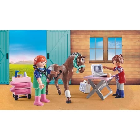 VETERINARIO DE CABALLOS PLAYMOBIL