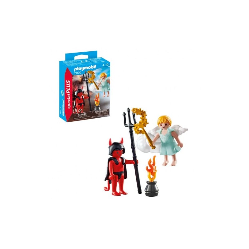 ANGEL Y DIABLO PLAYMOBIL