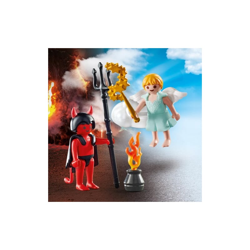 ANGEL Y DIABLO PLAYMOBIL