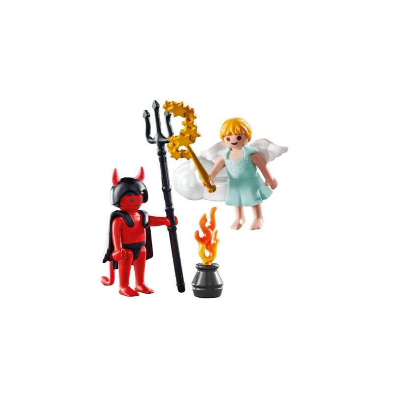 ANGEL Y DIABLO PLAYMOBIL