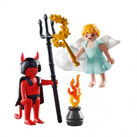 ANGEL Y DIABLO PLAYMOBIL