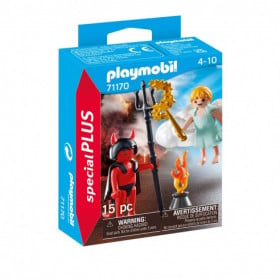 ANGEL Y DIABLO PLAYMOBIL