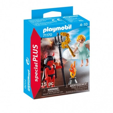 ANGEL Y DIABLO PLAYMOBIL