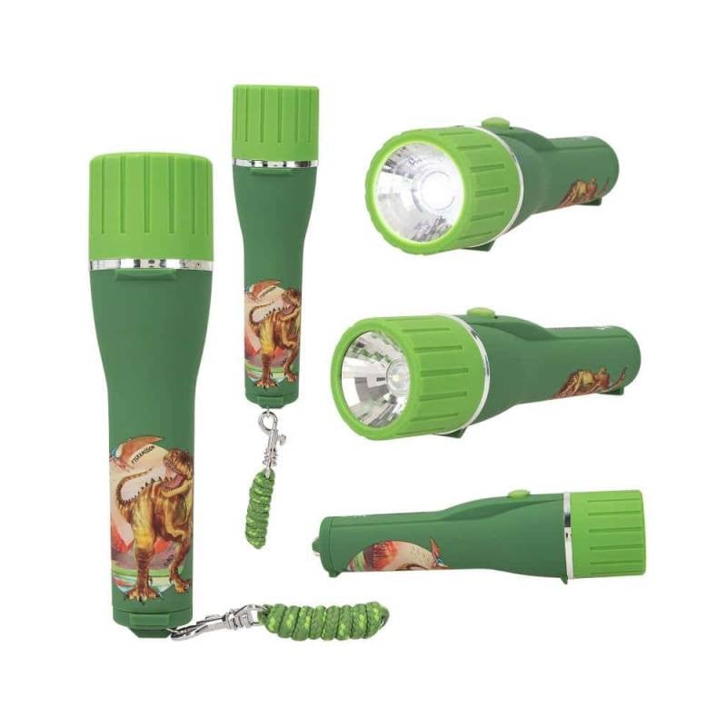 DINO WORLD LINTERNA CON TEMPORIZADOR