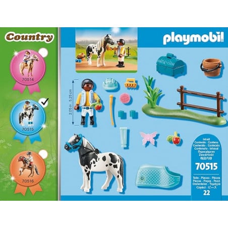 PONI COLECCIONABLE LEWITZER PLAYMOBIL
