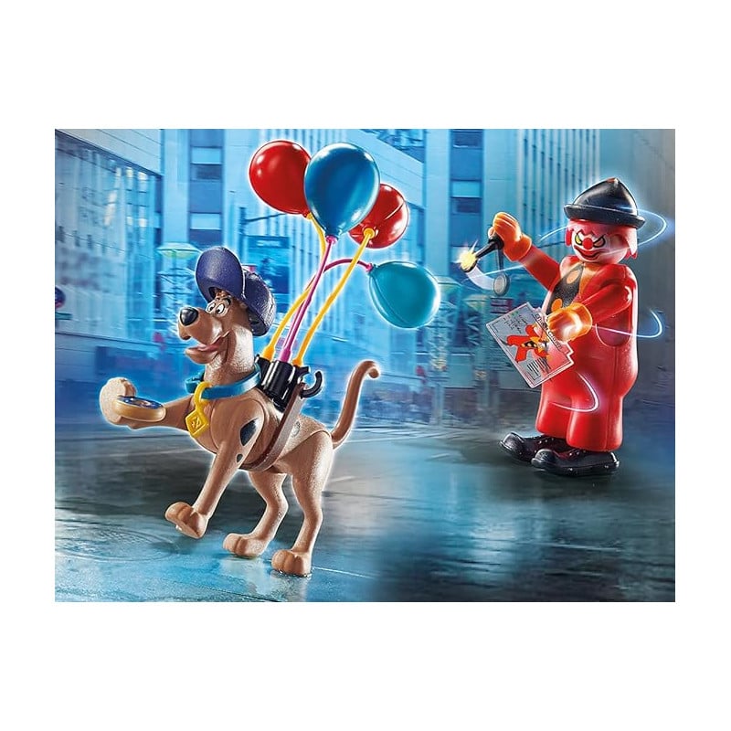 SCOOBY DOO! AVENTURA CON GHOST CLOWN PLAYMOBIL