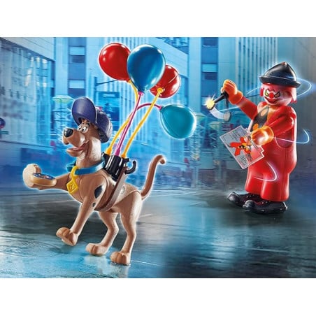 SCOOBY DOO! AVENTURA CON GHOST CLOWN PLAYMOBIL