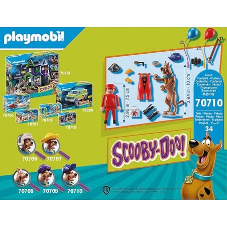 SCOOBY DOO! AVENTURA CON GHOST CLOWN PLAYMOBIL