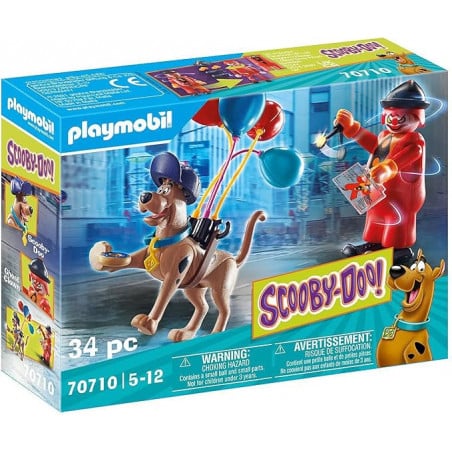SCOOBY DOO! AVENTURA CON GHOST CLOWN PLAYMOBIL