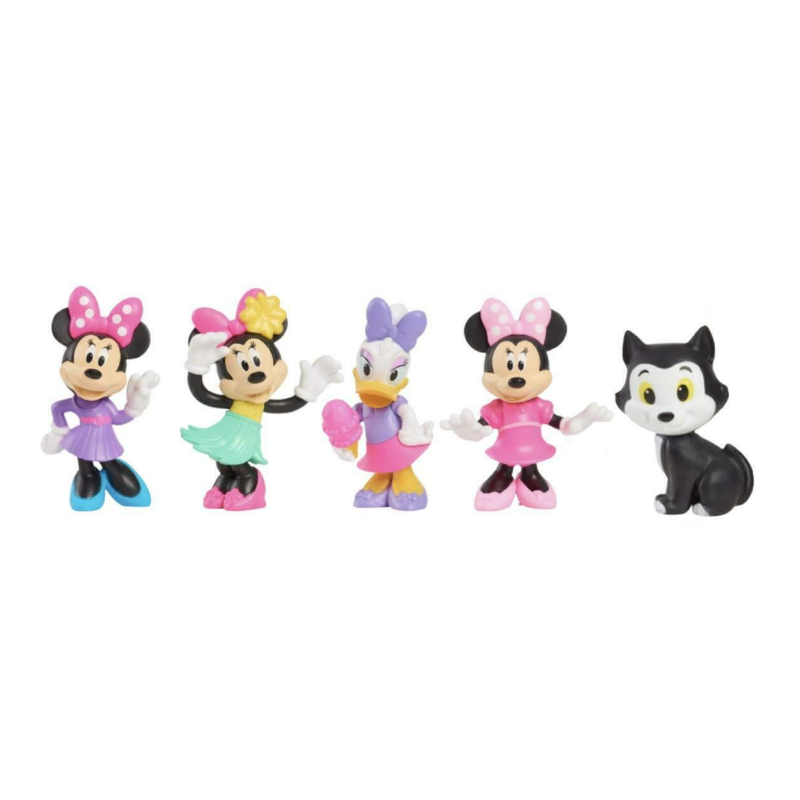 Pack De 5 Figuras Minnie Mouse