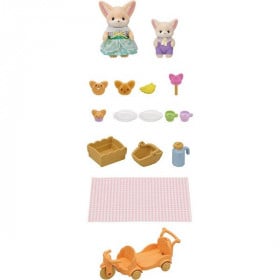 Sylvanian Families Set Picnic Hermanos Zorros del Desierto 2