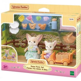 Sylvanian Families Set Picnic Hermanos Zorros del Desierto