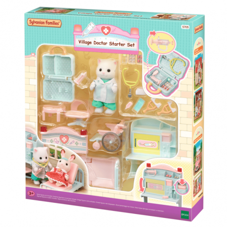 Sylvanian Families Set Doctora de La Aldea