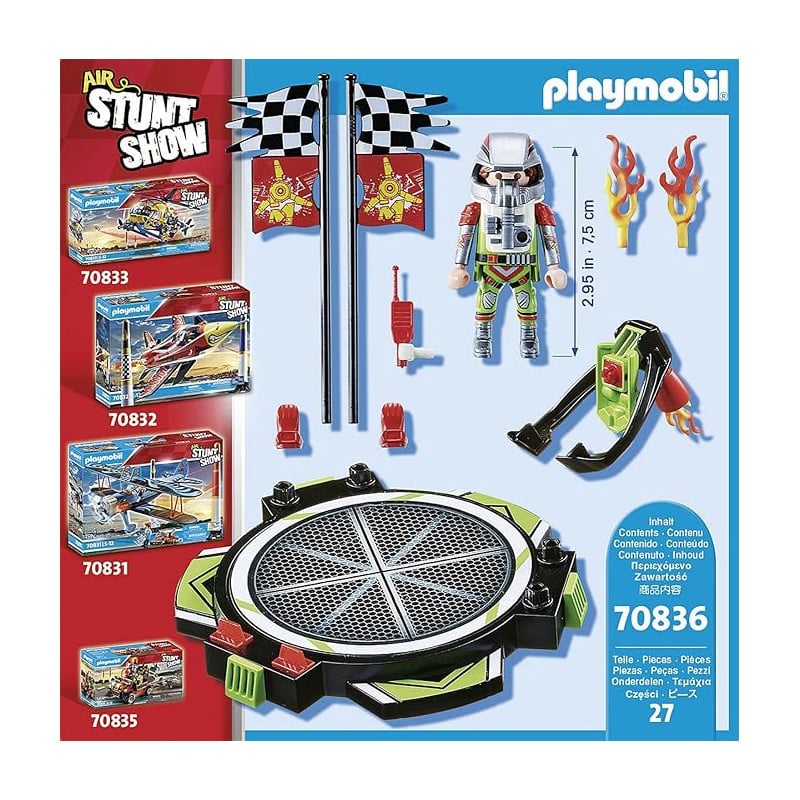 AIR STUNTSHOW MOCHILA PROPULSORA PLAYMOBIL