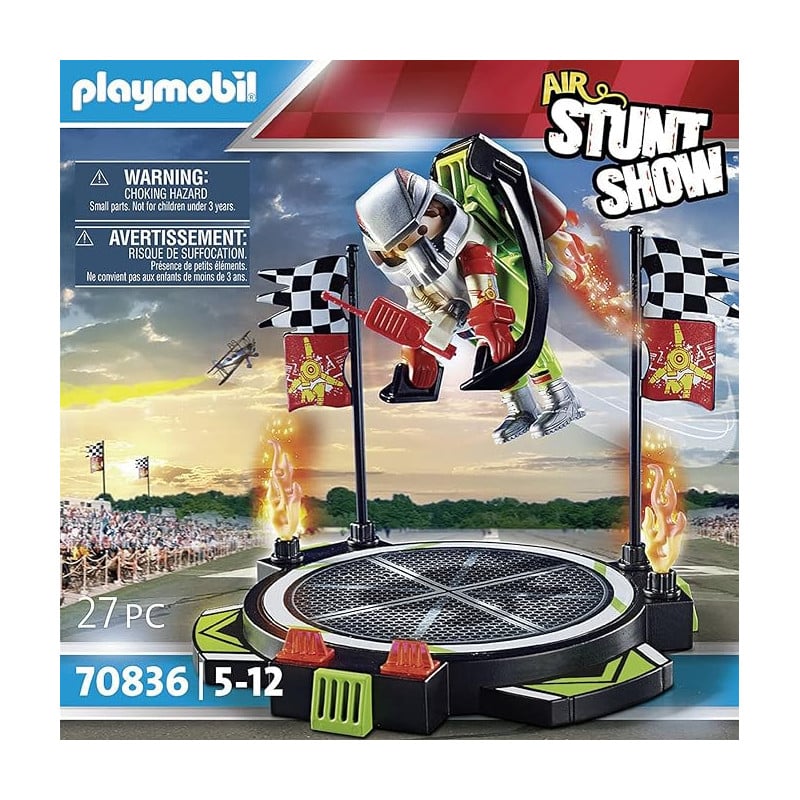 AIR STUNTSHOW MOCHILA PROPULSORA PLAYMOBIL