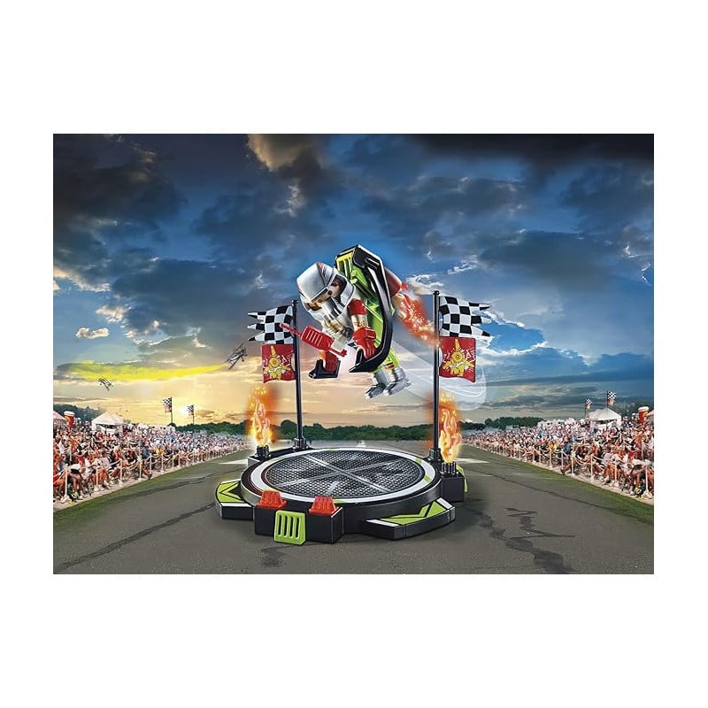 AIR STUNTSHOW MOCHILA PROPULSORA PLAYMOBIL