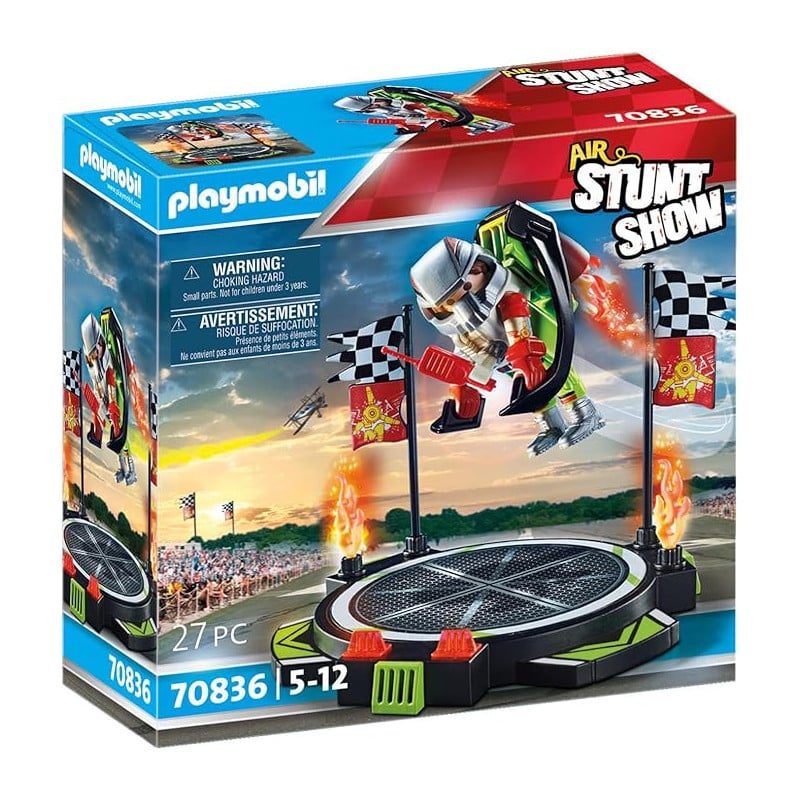 AIR STUNTSHOW MOCHILA PROPULSORA PLAYMOBIL