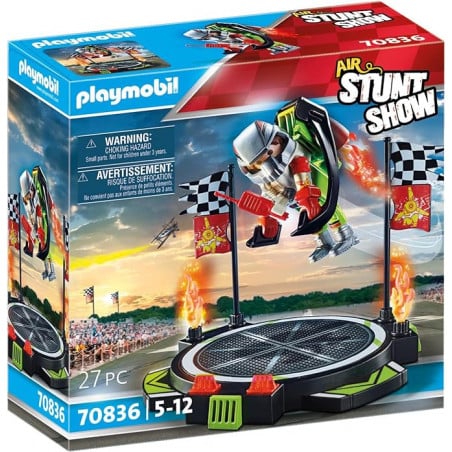 AIR STUNTSHOW MOCHILA PROPULSORA PLAYMOBIL