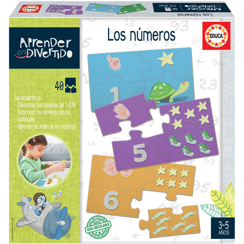 Los números - Aprender es Divertido
