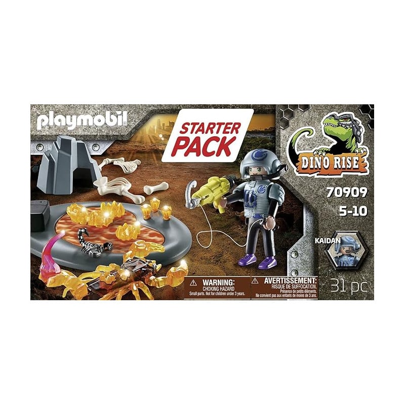 STARTER PACK LUCHA CONTRA EL ESCORPION PLAYMOBIL