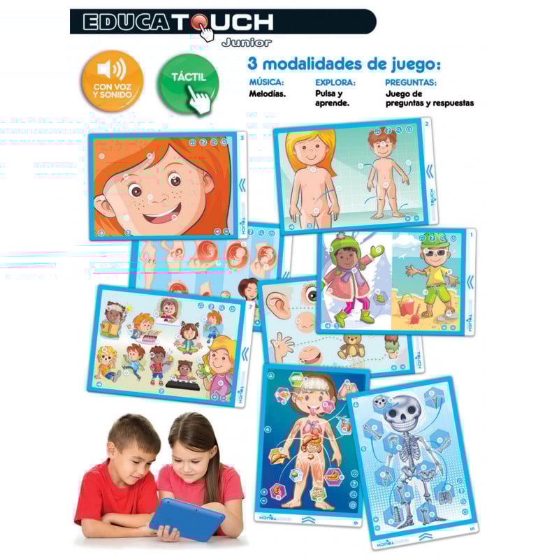 CUERPO HUMANO EDUCA TOUCH JUNIOR