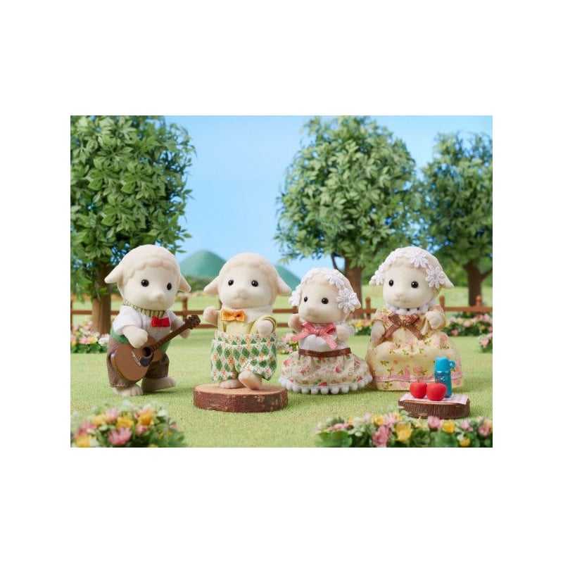 Sylvanian Families Familia Ovejas