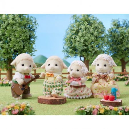 Sylvanian Families Familia Ovejas
