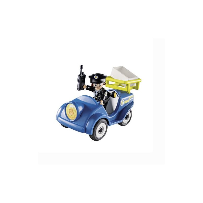 DOC MINI COCHE DE POLICIA PLAYMOBIL