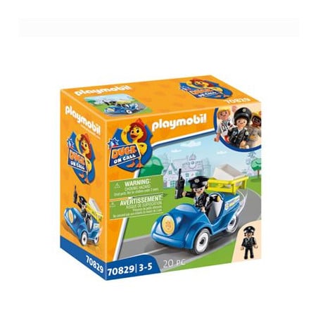 DOC MINI COCHE DE POLICIA PLAYMOBIL