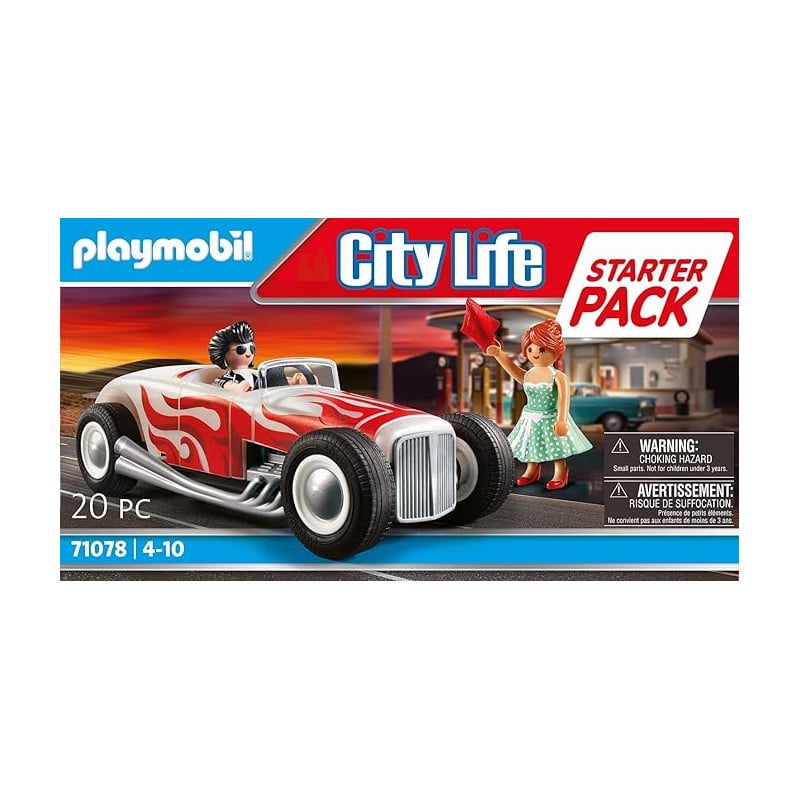 STARTER PACK HOT ROD PLAYMOBIL