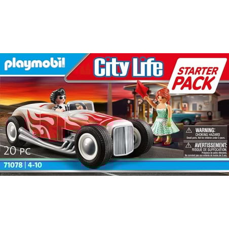 STARTER PACK HOT ROD PLAYMOBIL