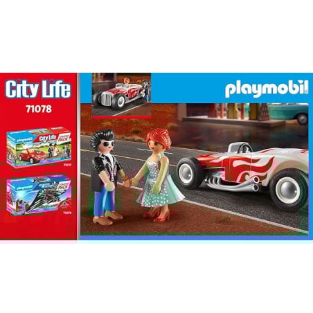 STARTER PACK HOT ROD PLAYMOBIL