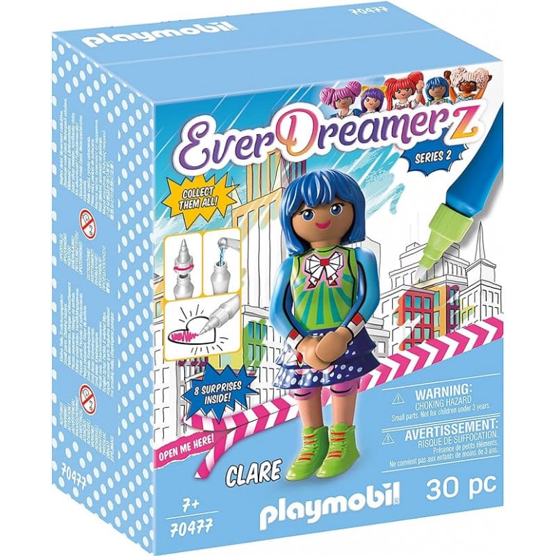 CLARE COMIC WORLD PLAYMOBIL