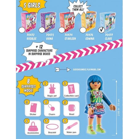 CLARE COMIC WORLD PLAYMOBIL