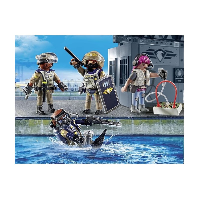 FUERZAS ESPECIALES SET FIGURAS PLAYMOBIL
