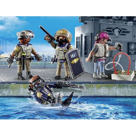 FUERZAS ESPECIALES SET FIGURAS PLAYMOBIL