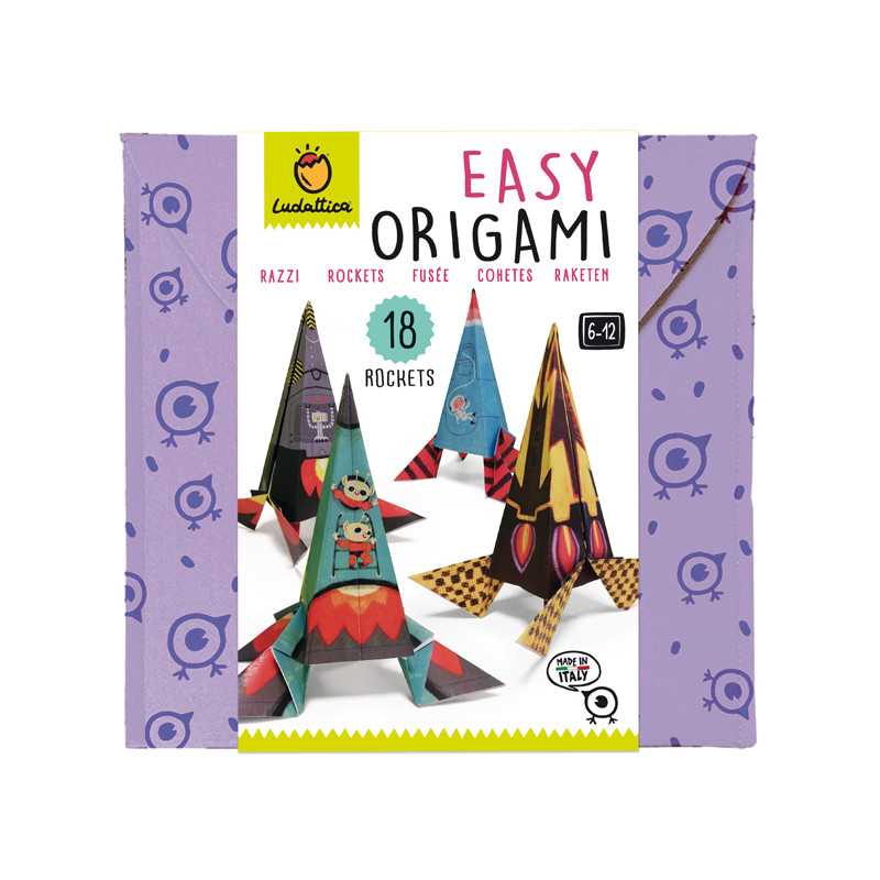 origami cohetes