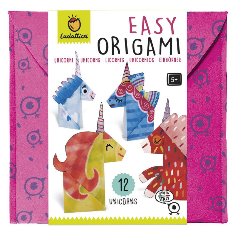 unicornios origami