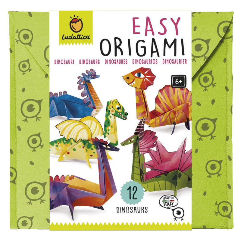 dinosaurios origami