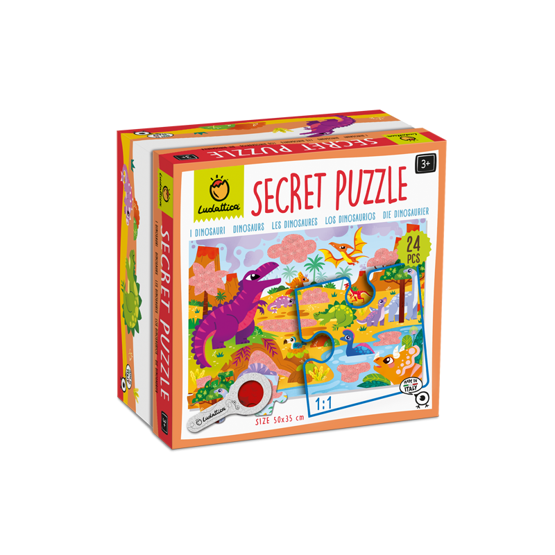 secret puzzle dinosaurios