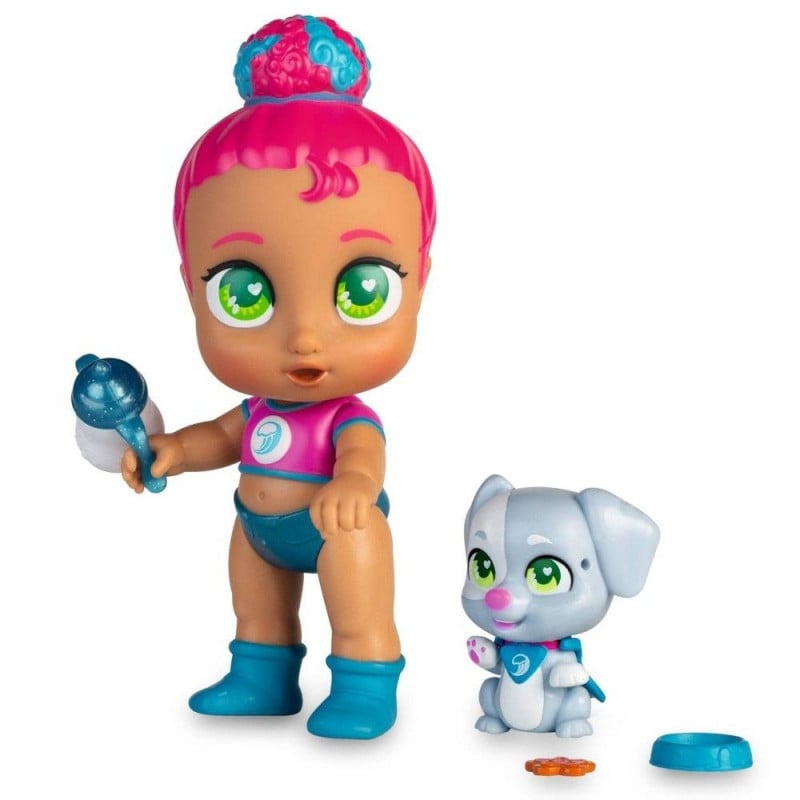 SUPER CUTE MINI GLITZY COOL CON MASCOTA