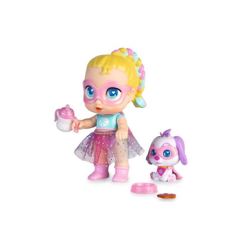 SUPER CUTE MINI GLITZY COOL CON MASCOTA