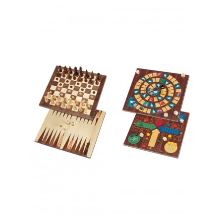 SET DE 5 JUEGOS DE MADERA CAYRO